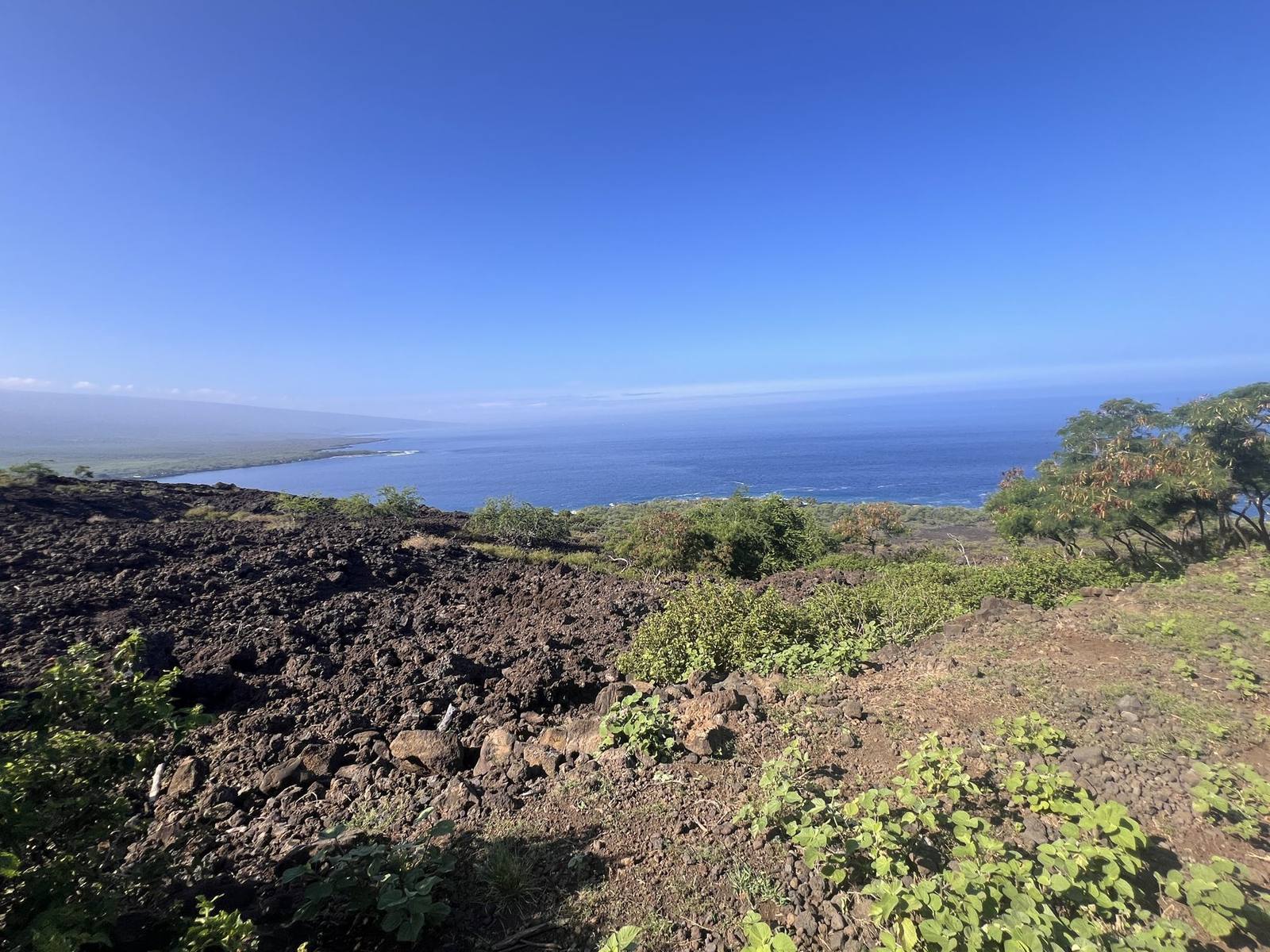 South Kona coast