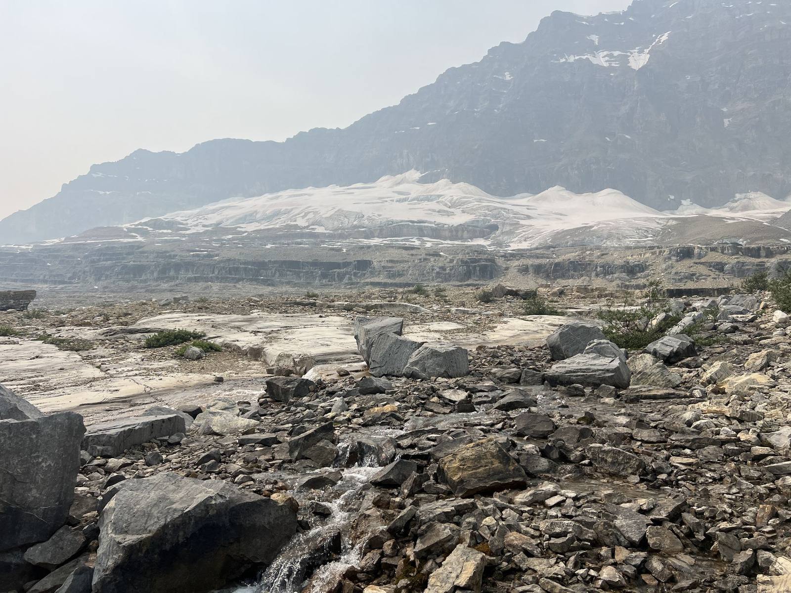 Iceline Trail glacial terrain