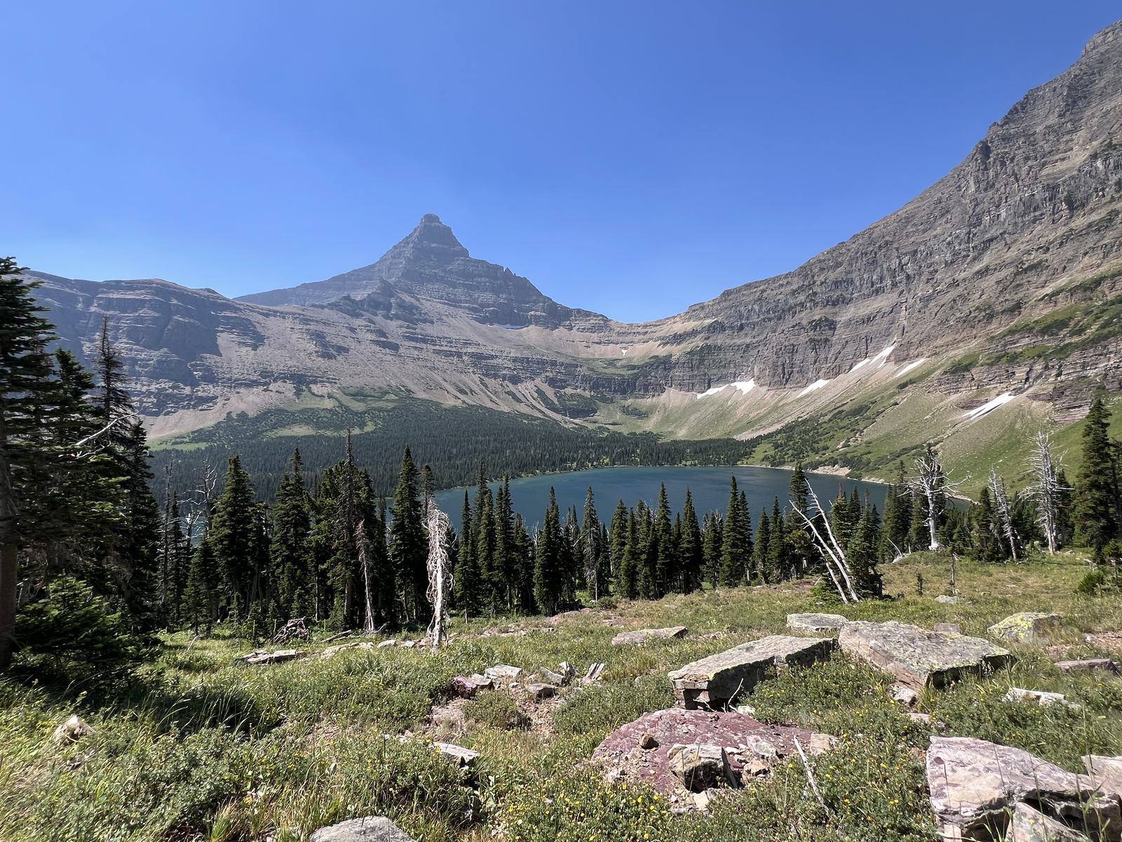 Oldman Lake on the Dawson-Pitamakan route