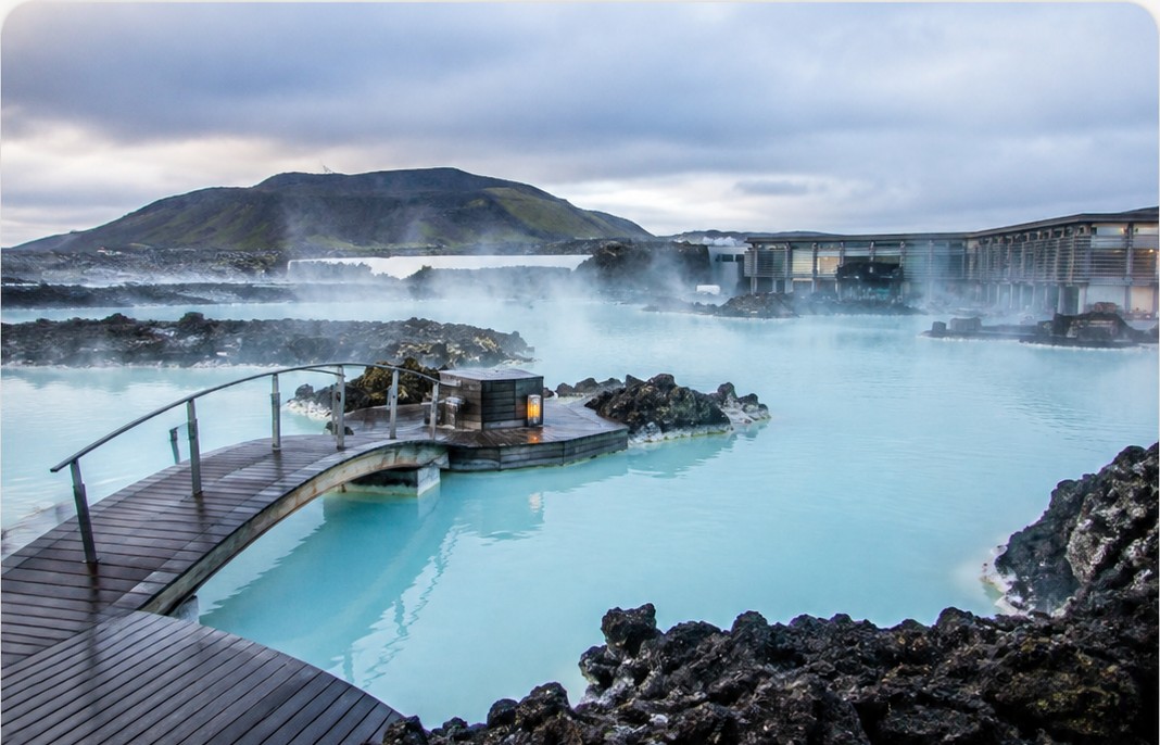 Blue Lagoon geothermal water in Iceland