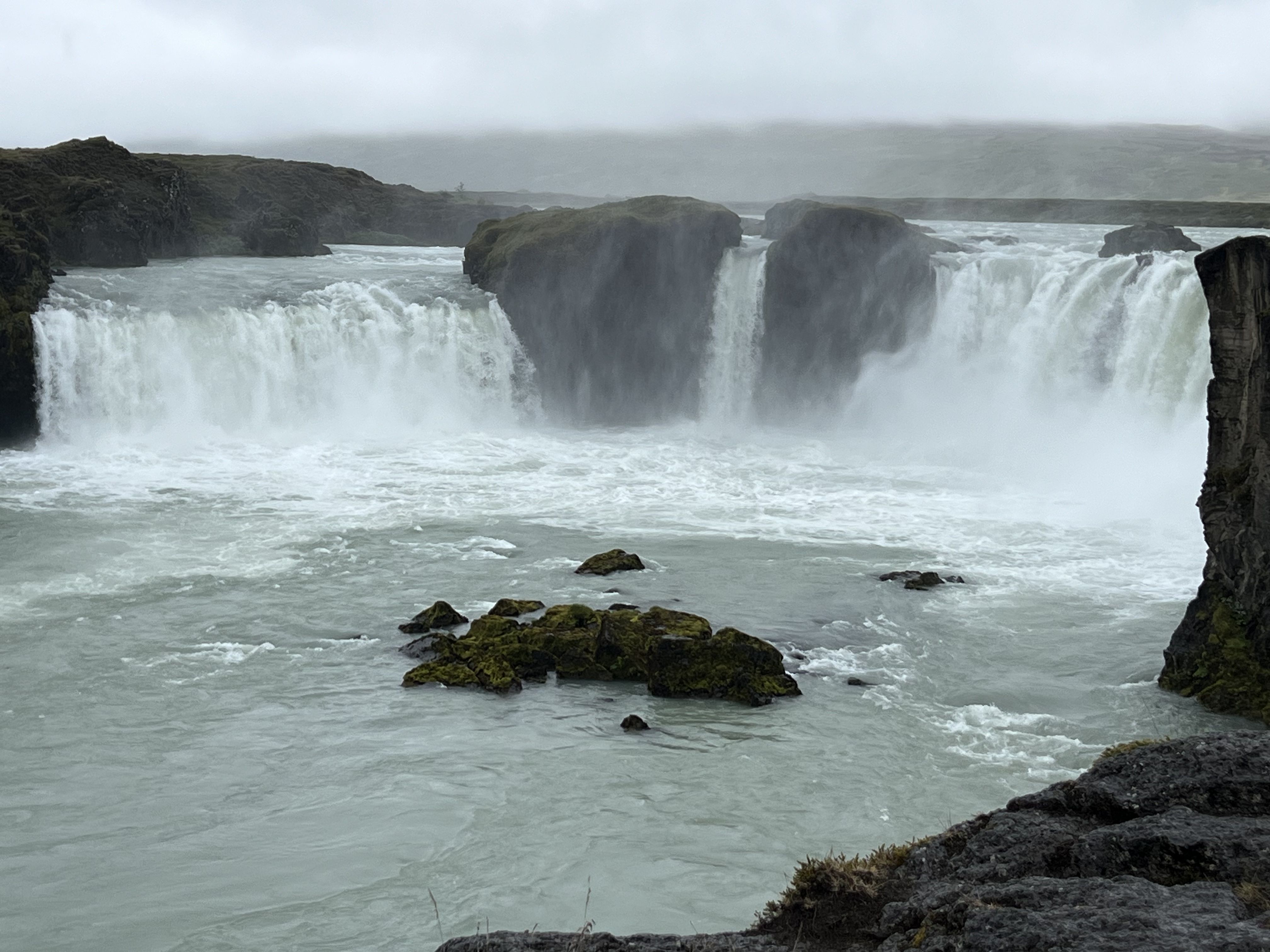 Goðafoss waterfall in North Iceland