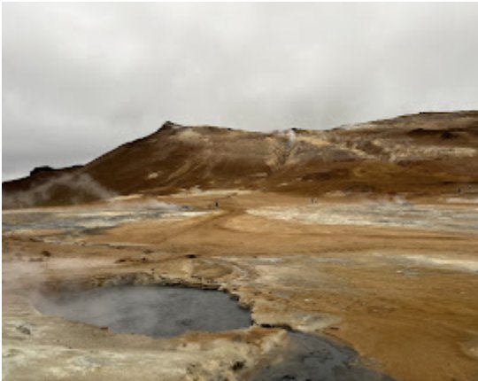 Boiling mud and geothermal landscape at Hverir near Lake Mývatn