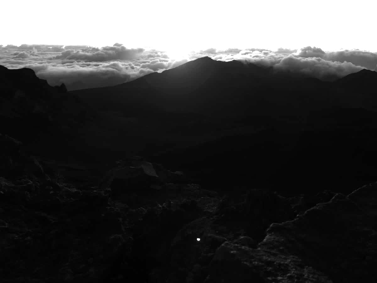 Haleakalā sunrise above the clouds