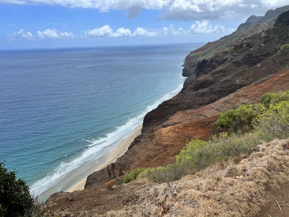 Nāpali Coast on Kauaʻi