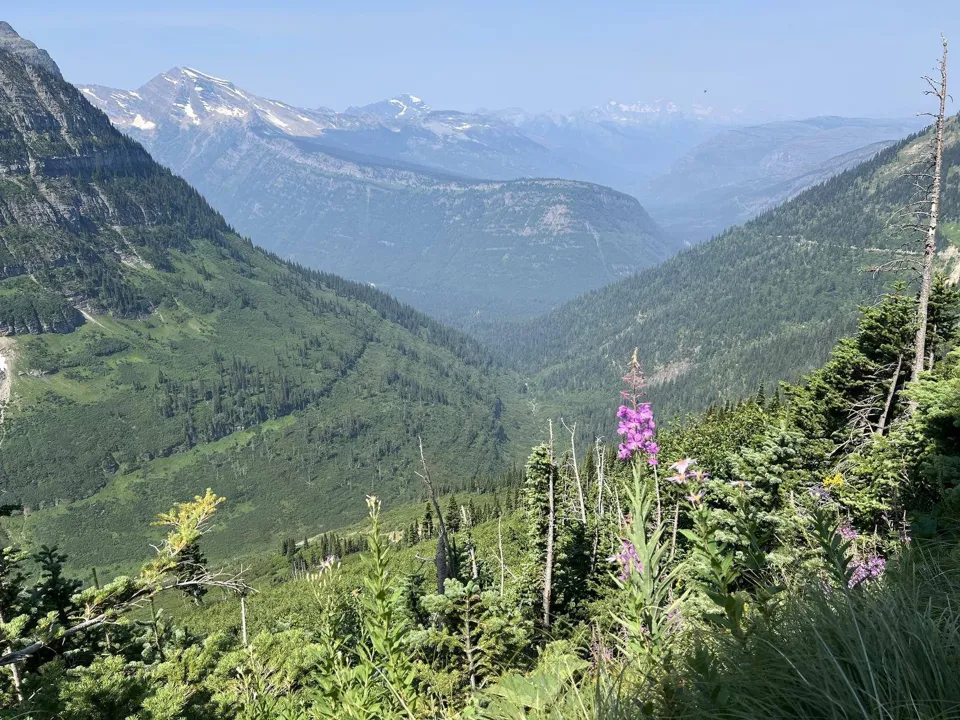 Highline Trail in Glacier National Park