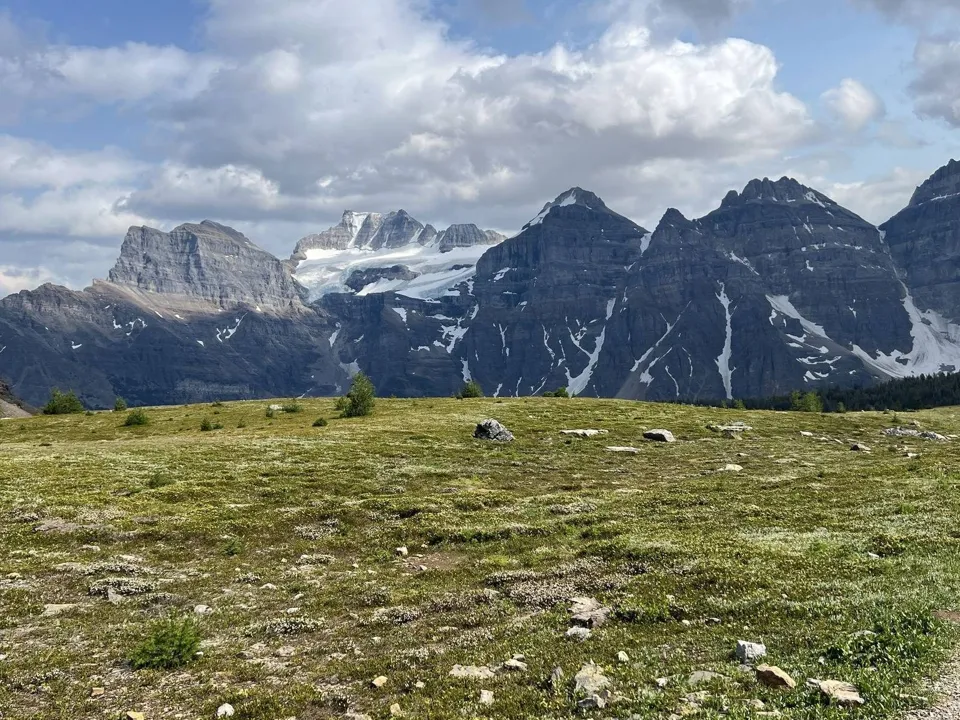 Moraine Lake area near Sentinel Pass