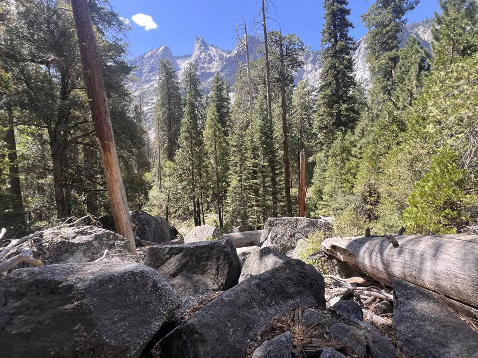 Mist Falls trail
