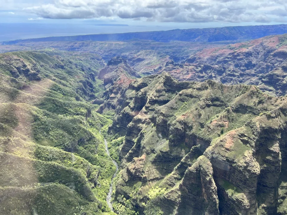 Kauaʻi from the air