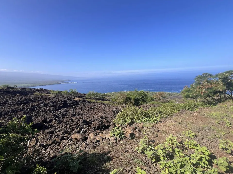 South Kona coast