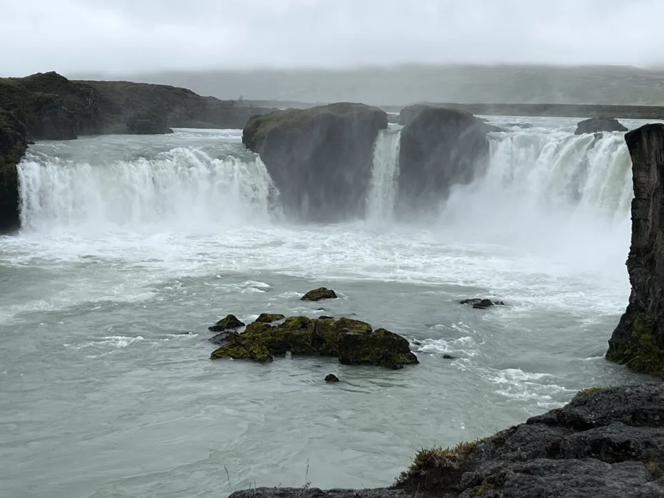 Goðafoss waterfall in North Iceland