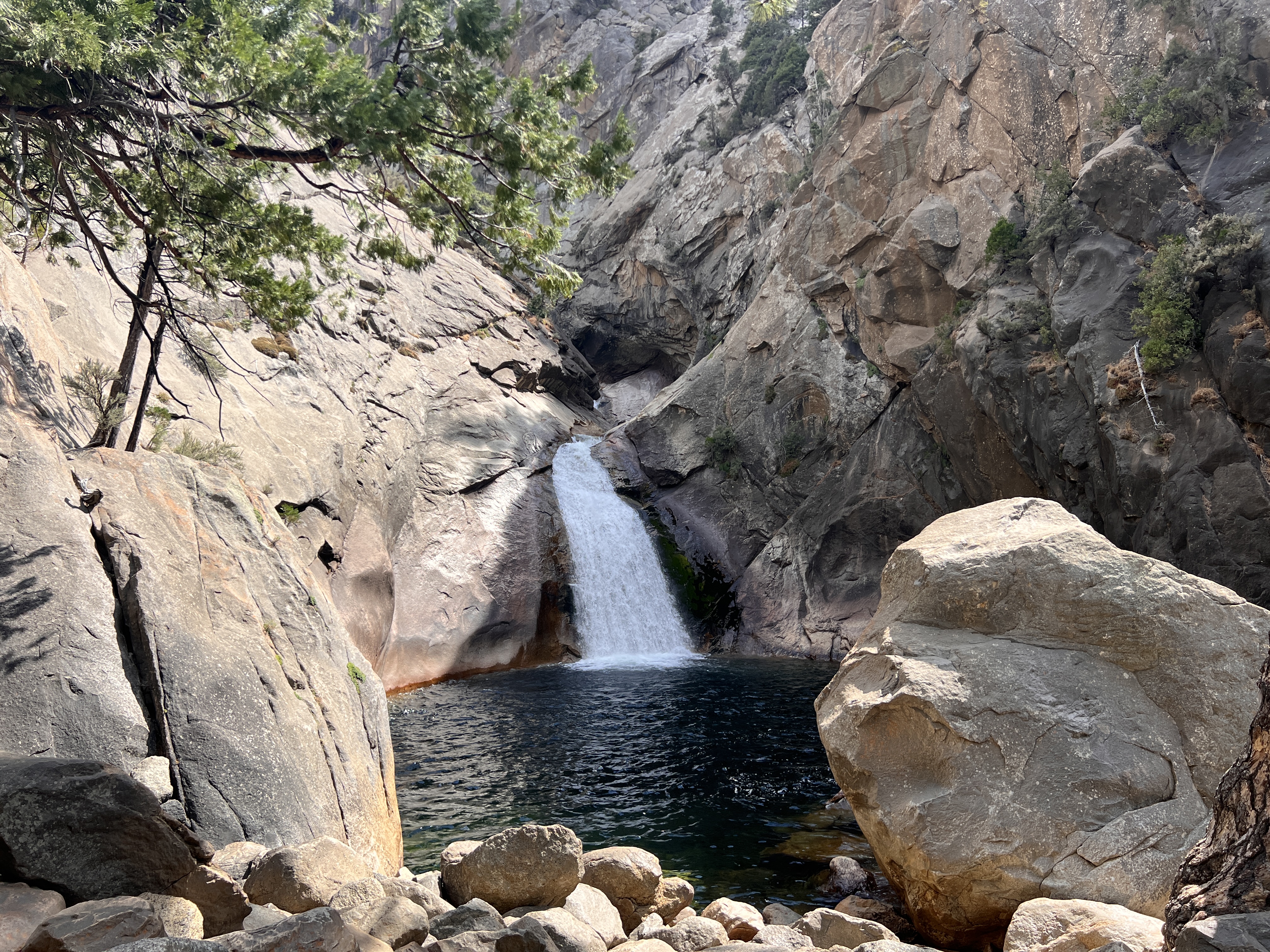 Waterfall in Kings Canyon