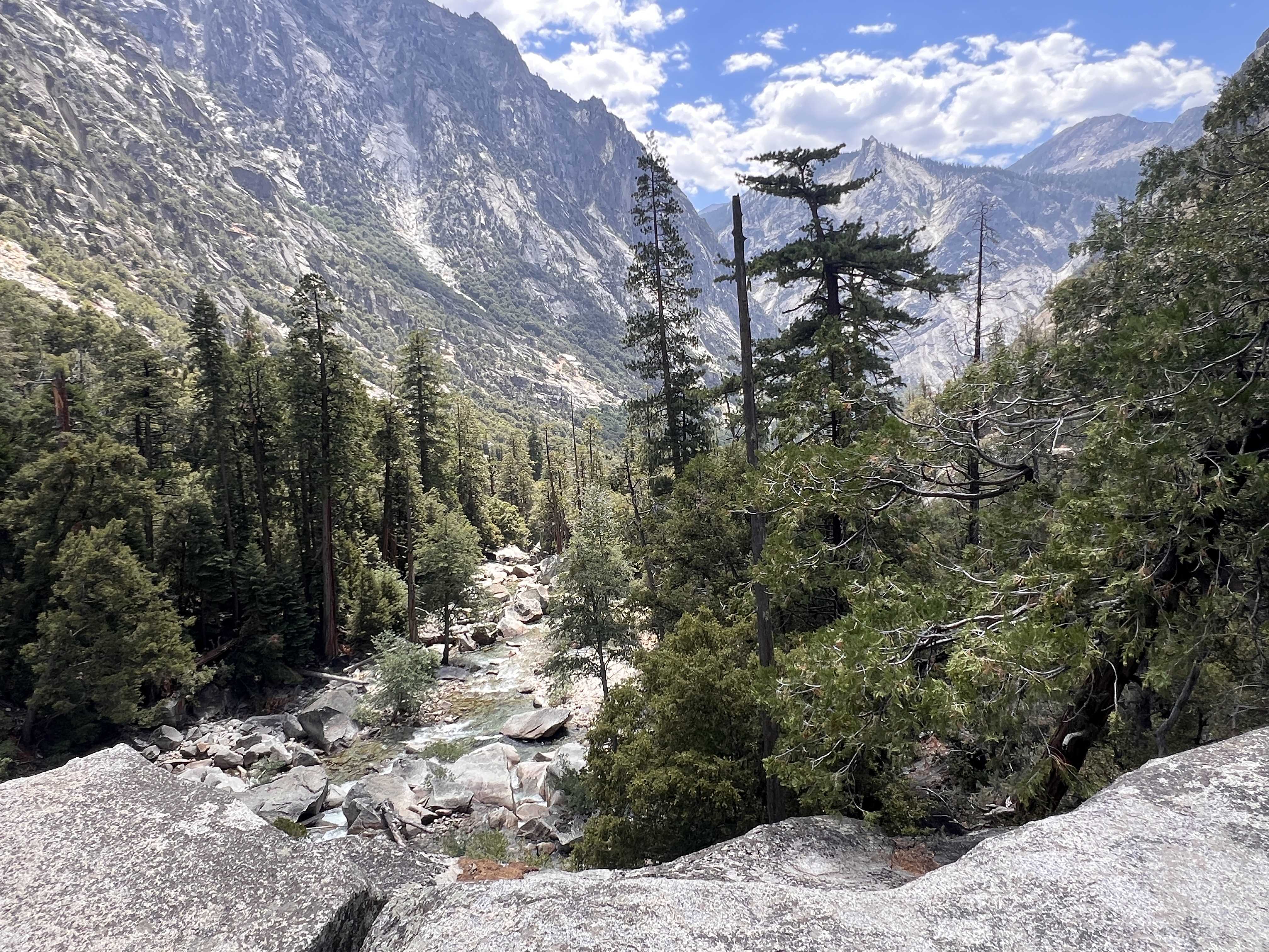 Kings Canyon on the Mist Falls trail
