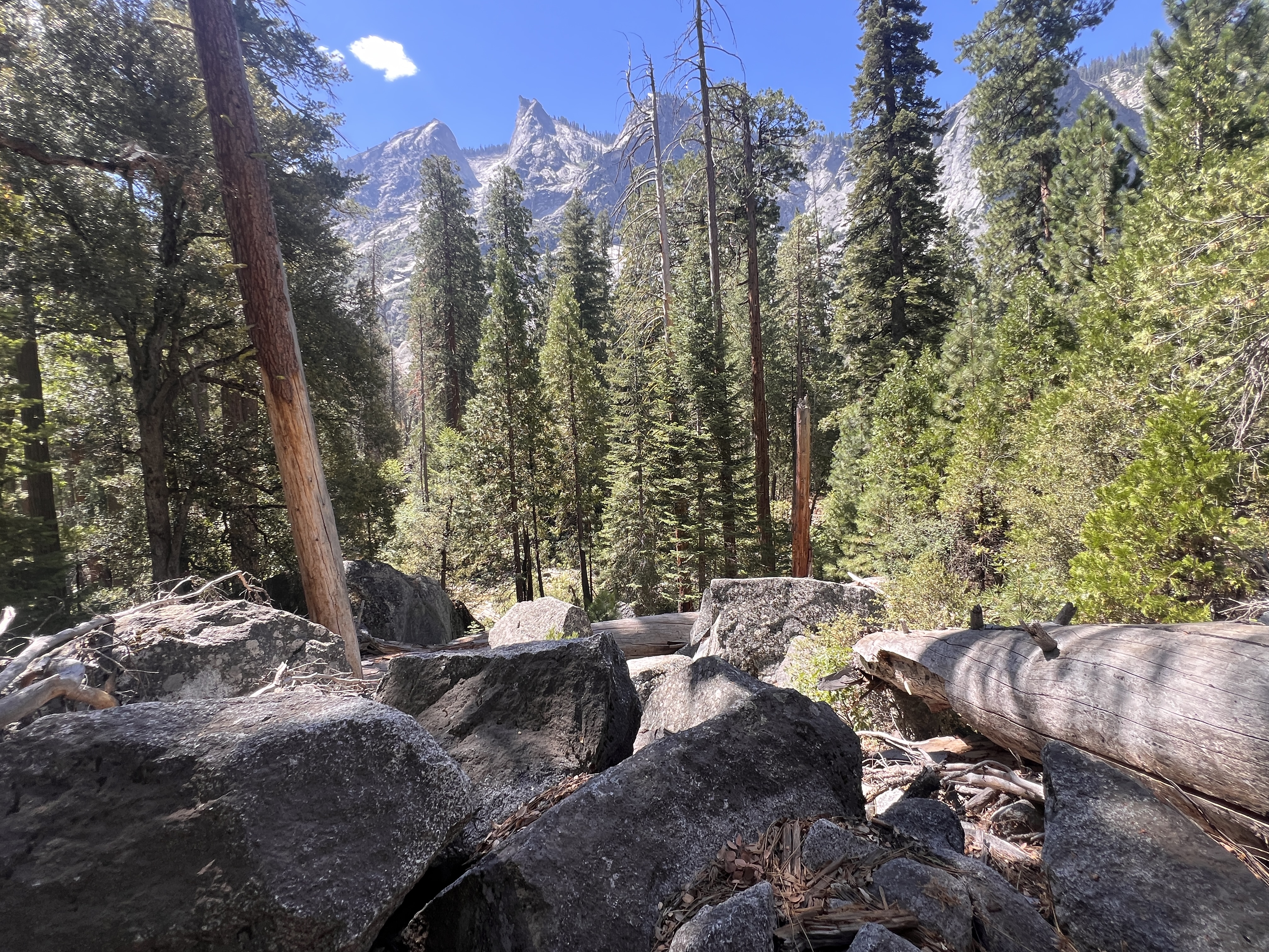 Mist Falls trail