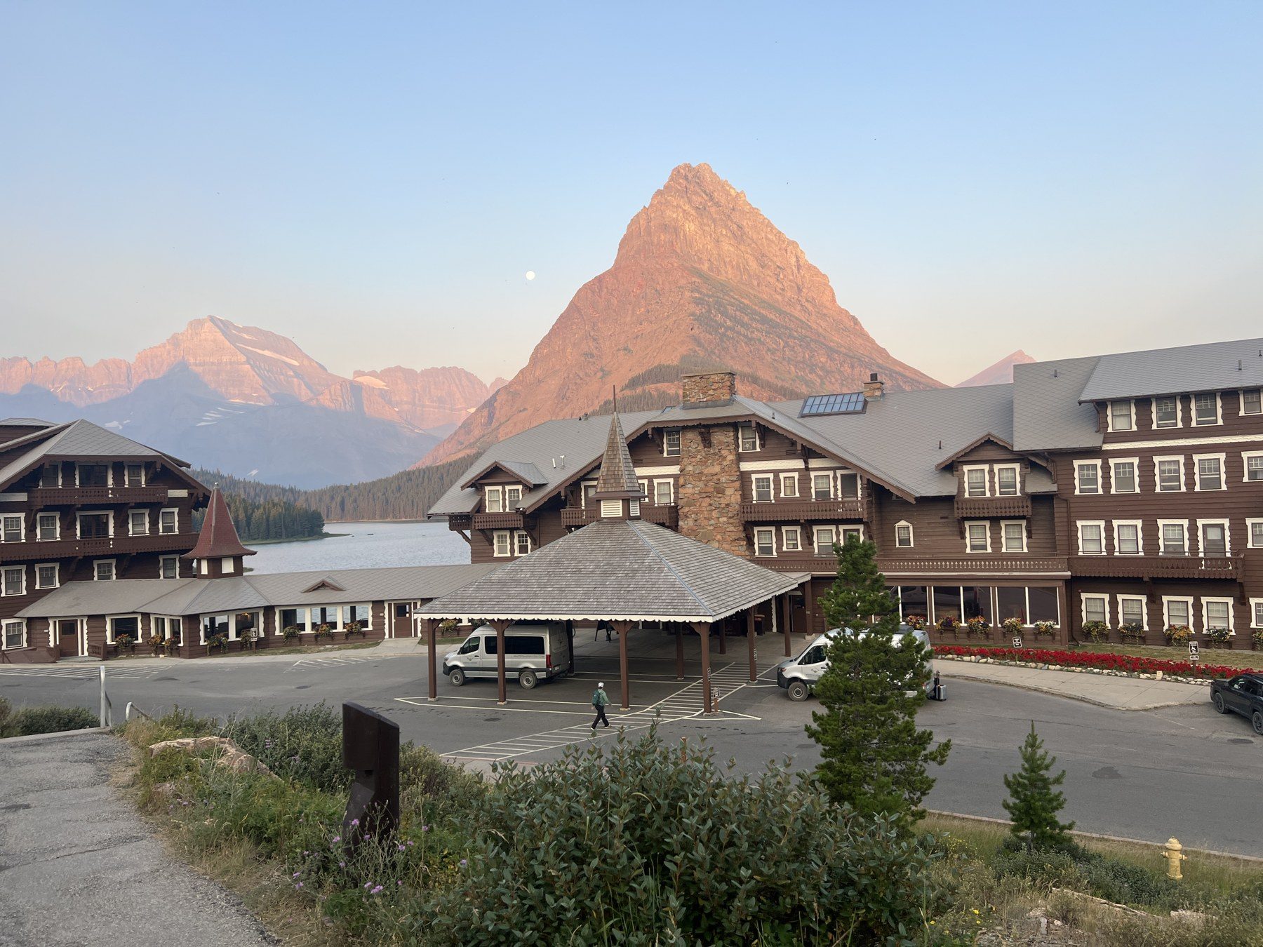 Many Glacier Hotel in Glacier National Park