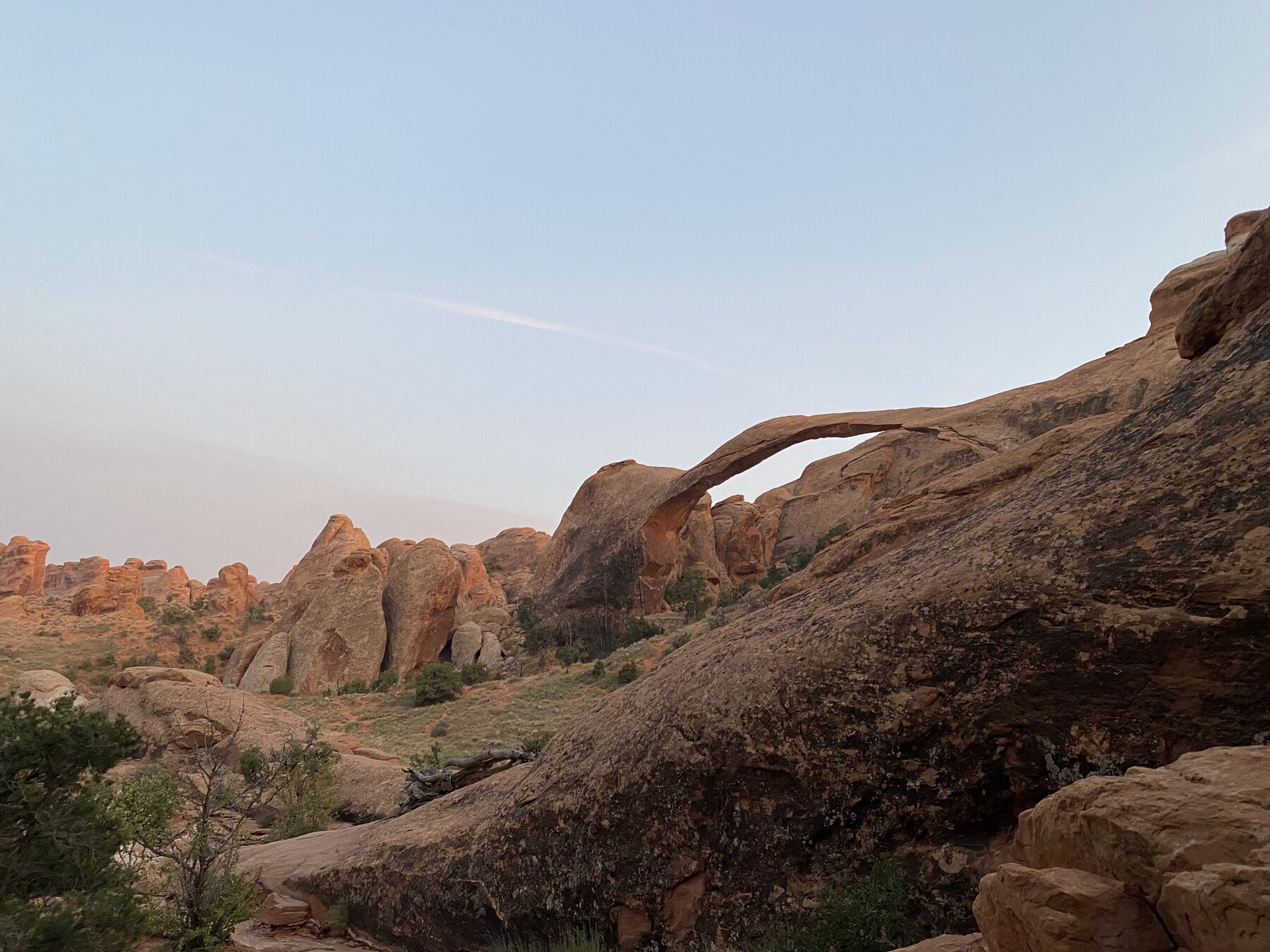 Arches National Park sandstone formations